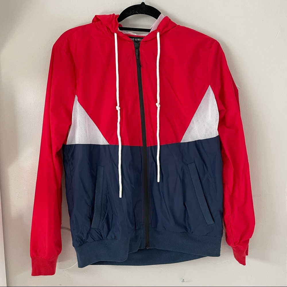 Young and reckless windbreaker